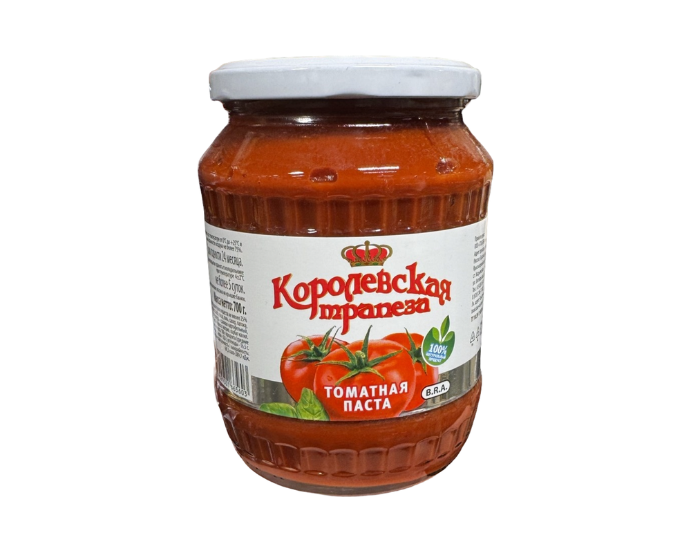 Кубань Томатная Паста Королевская Трапеза 700гр
