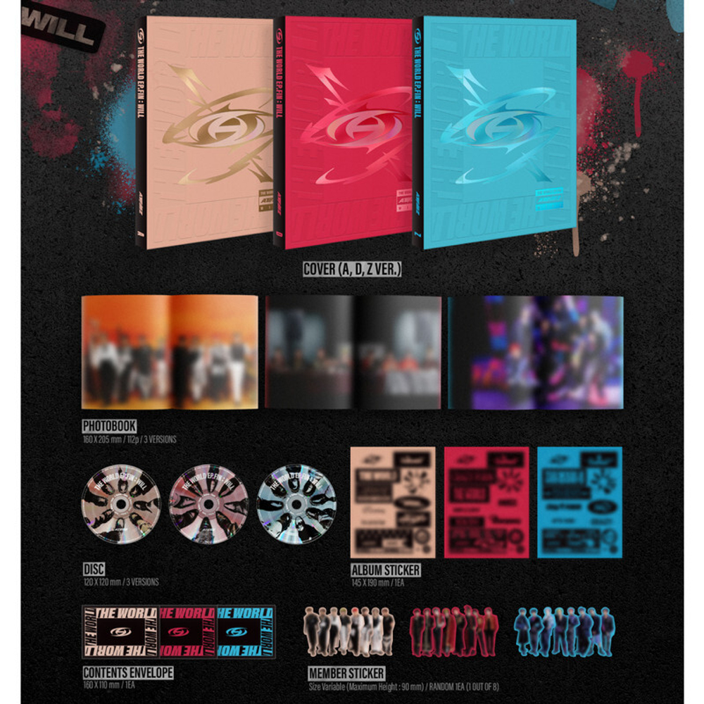 Альбом Ateez The World Ep.Fin: WILL