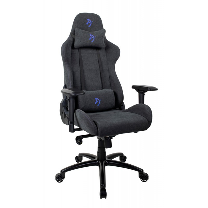 Компьютерное кресло (для геймеров) Arozzi Verona Signature Soft Fabric - Blue Logo (VERONA-SIG-SFB-BL)