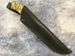 Нож Егерь, сталь Bohler K110, кап клена