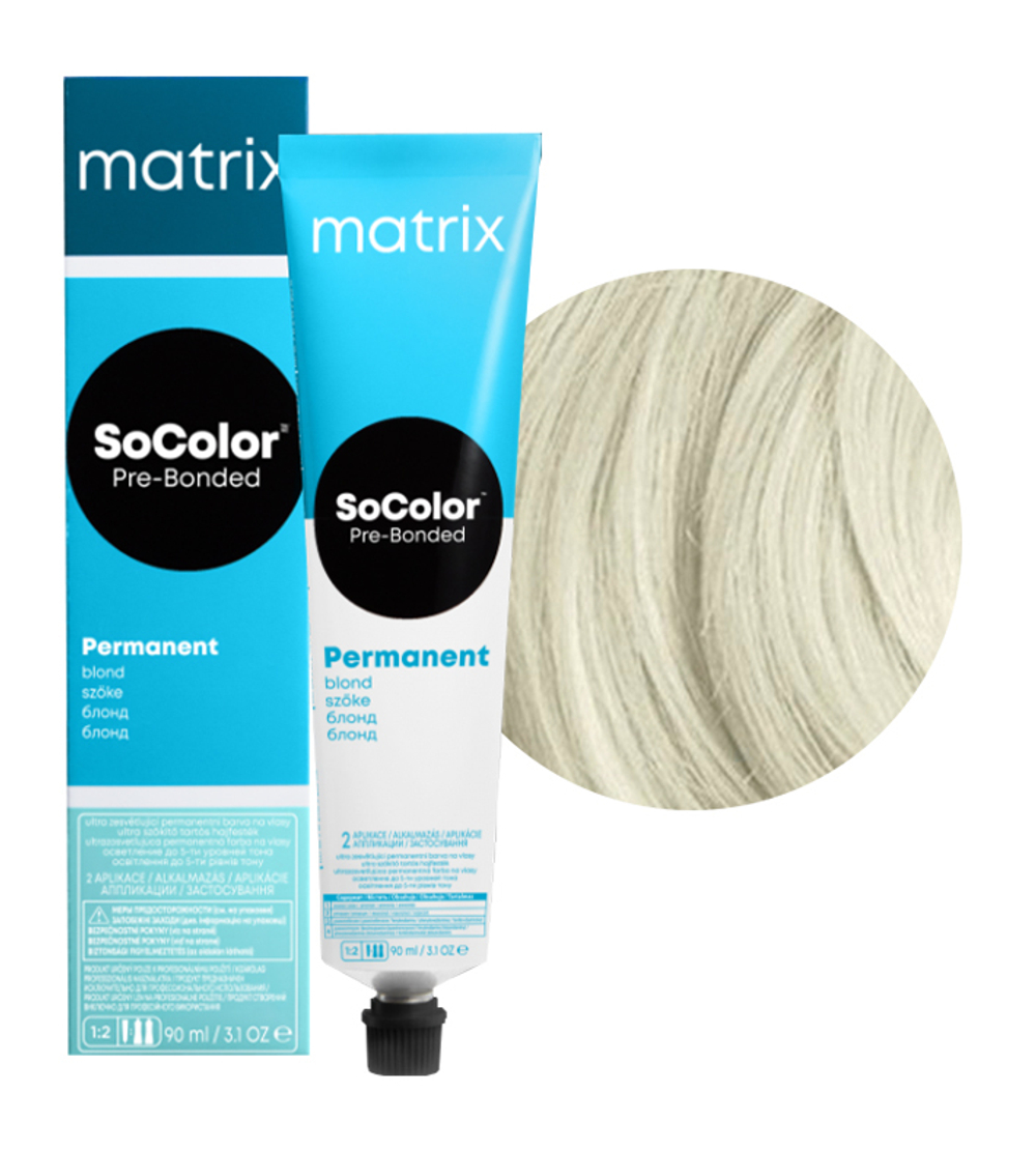 Краска для волос Matrix SoColor Pre-Bonded Ultra.Blond UL, 90мл