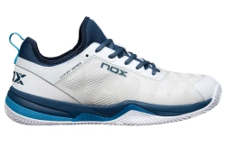 Мужские кроссовки для Padel NOX Nerbo - white/swedish blue