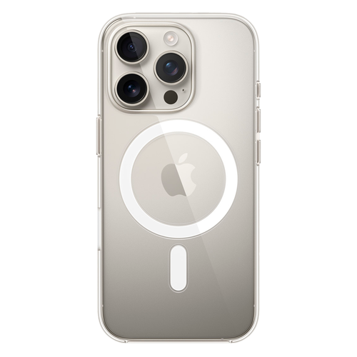 Прозрачный чехол с поддержкой MagSafe Apple Clear Case для iPhone 16 Pro