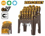 Набор отверток 26 шт. INGCO HKSD2628 INDUSTRIAL