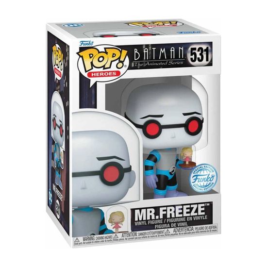 Фигурка Funko POP! Heroes DC Batman Animated Series Mr. Freeze w/Nora (Exc) (531) 82837 — упаковка