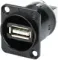 Seetronic SAUSB-W-B USB 2.0, Адаптер D- образный