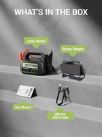 Устройство пусковое портативное бустер Yesper 36400mAh 6000A 12-24V Model: Monster Start №1