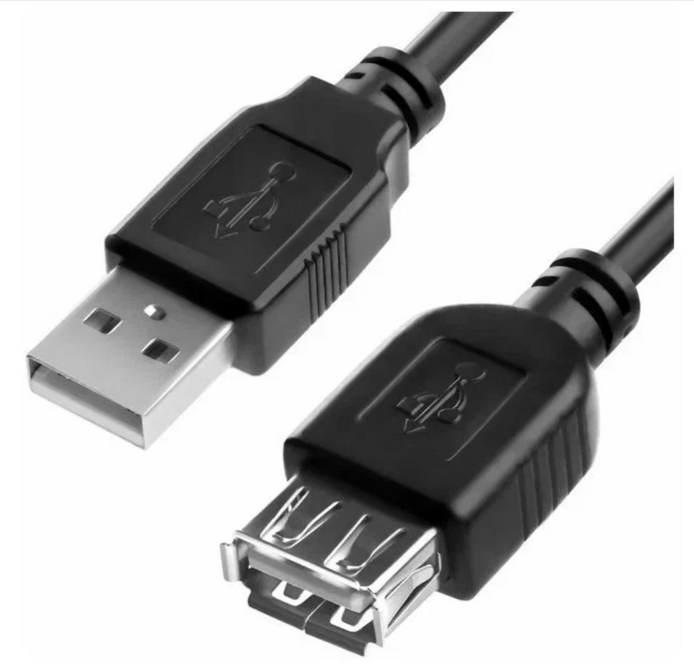 Удлинитель USB 2.0(AM) x USB(AF) -0.5m. Perfeo U4501