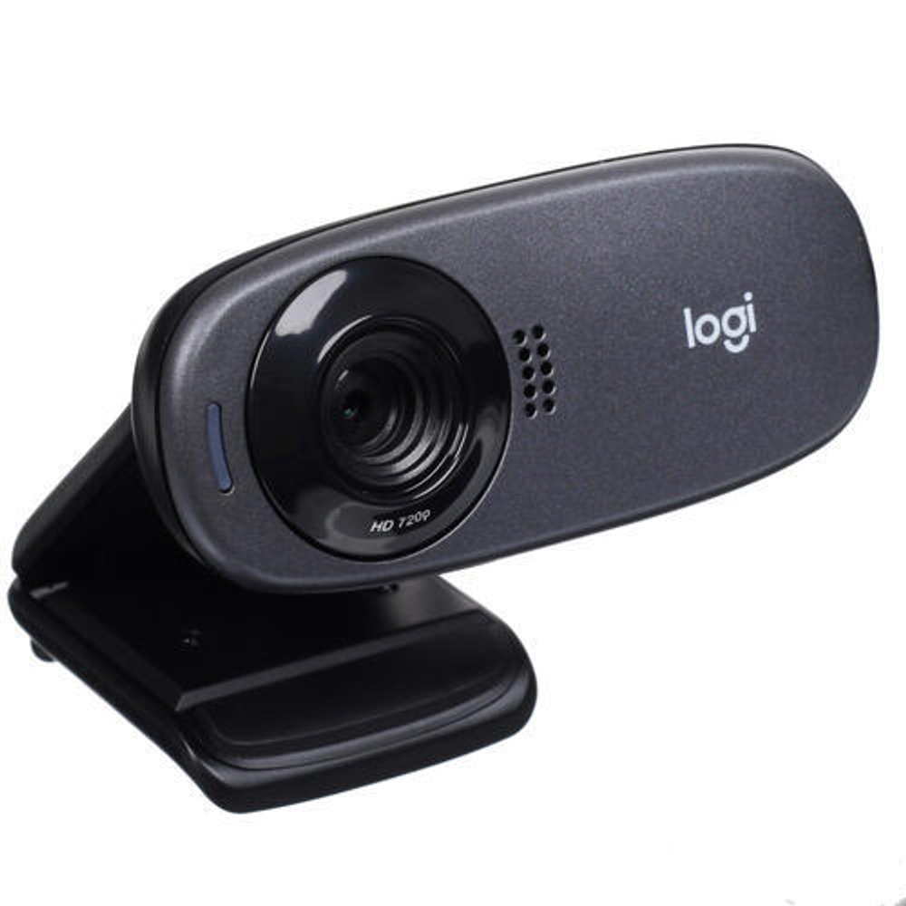 Веб-камера Logitech C310, 1Мп, черный, HD, 1-mic, 30FPS, USB 1.5м (960-001000)