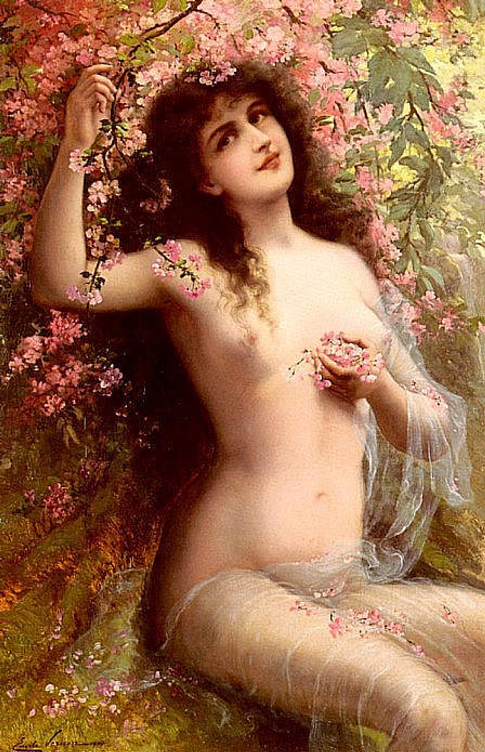 Emile Vernon (1872-1919) - эротическое искусство британского художника Эмиля Вернона