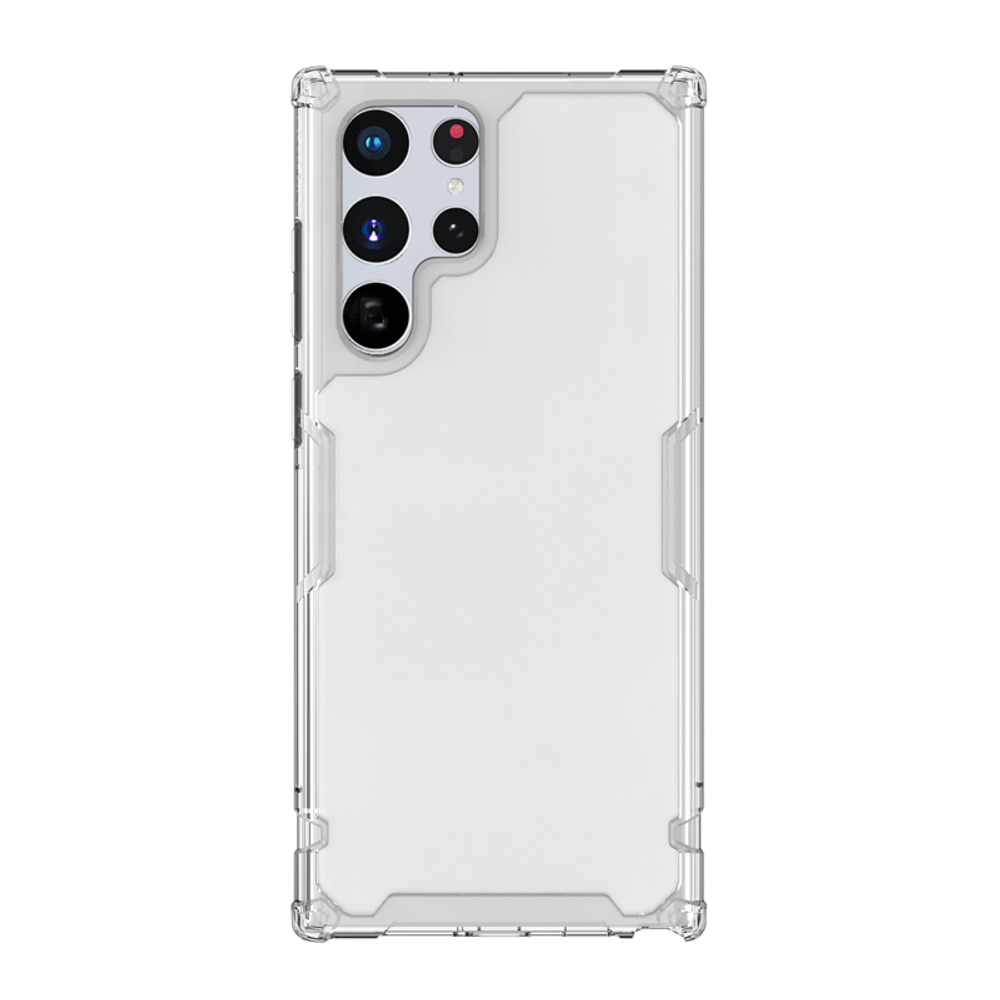 Прозрачный усиленный защитный чехол для Samsung Galaxy S22 Ultra, Nillkin серии Nature TPU Pro