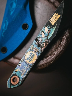 Нож NC Custom KOI (Ну погоди LE, BSW, Blue)