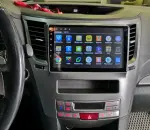 Магнитола для Subaru Legacy, Outback 2009-2015 (левый руль) - Kuberg QLed+2K, Android 14, TS105, Быстрейшая, CarPlay, SIM-слот