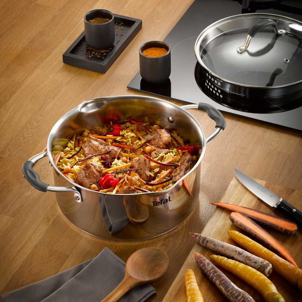 Набор посуды Tefal Illico 11 предметов G744SB74