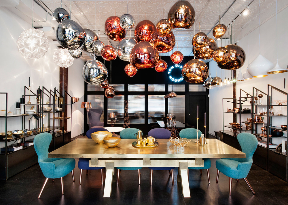 Подвесной дизайнерский светильник MELT от Tom Dixon (серебряный)