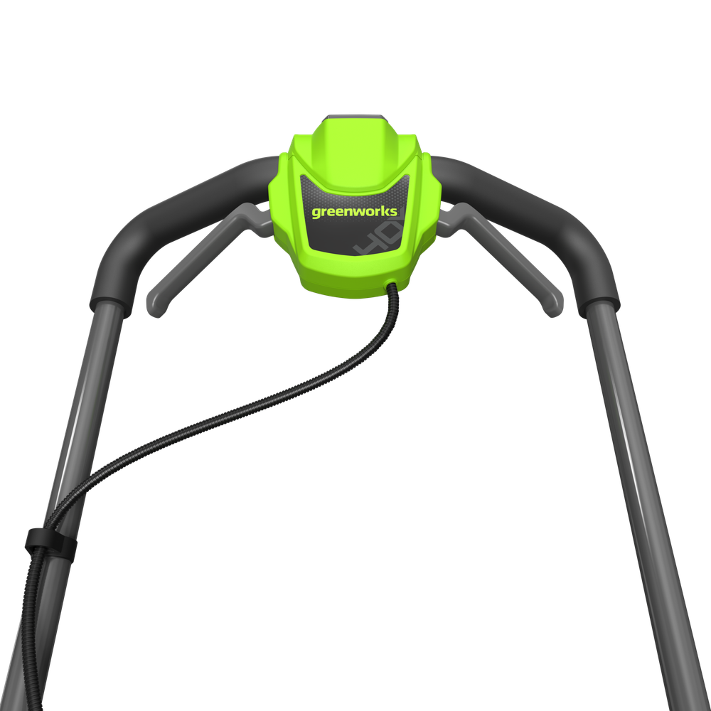 Газонокосилка аккумуляторная Greenworks GD40LM411, 40V, бесщеточная, 41 см, c 1хАКБ 5Ач и ЗУ (2521007UG)