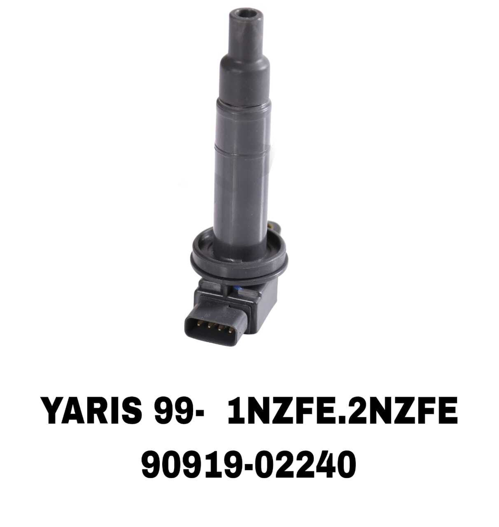 Катушка зажигания 90919-02240 на Nissan YARIS 99- 1NZFE.2NZFE NCP#.1SZFE.YLS — купить в Алматы | ADAL AUTO