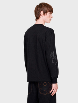 Лонгслив AVAVAV X-Ray Handwriting Long Sleeve Black