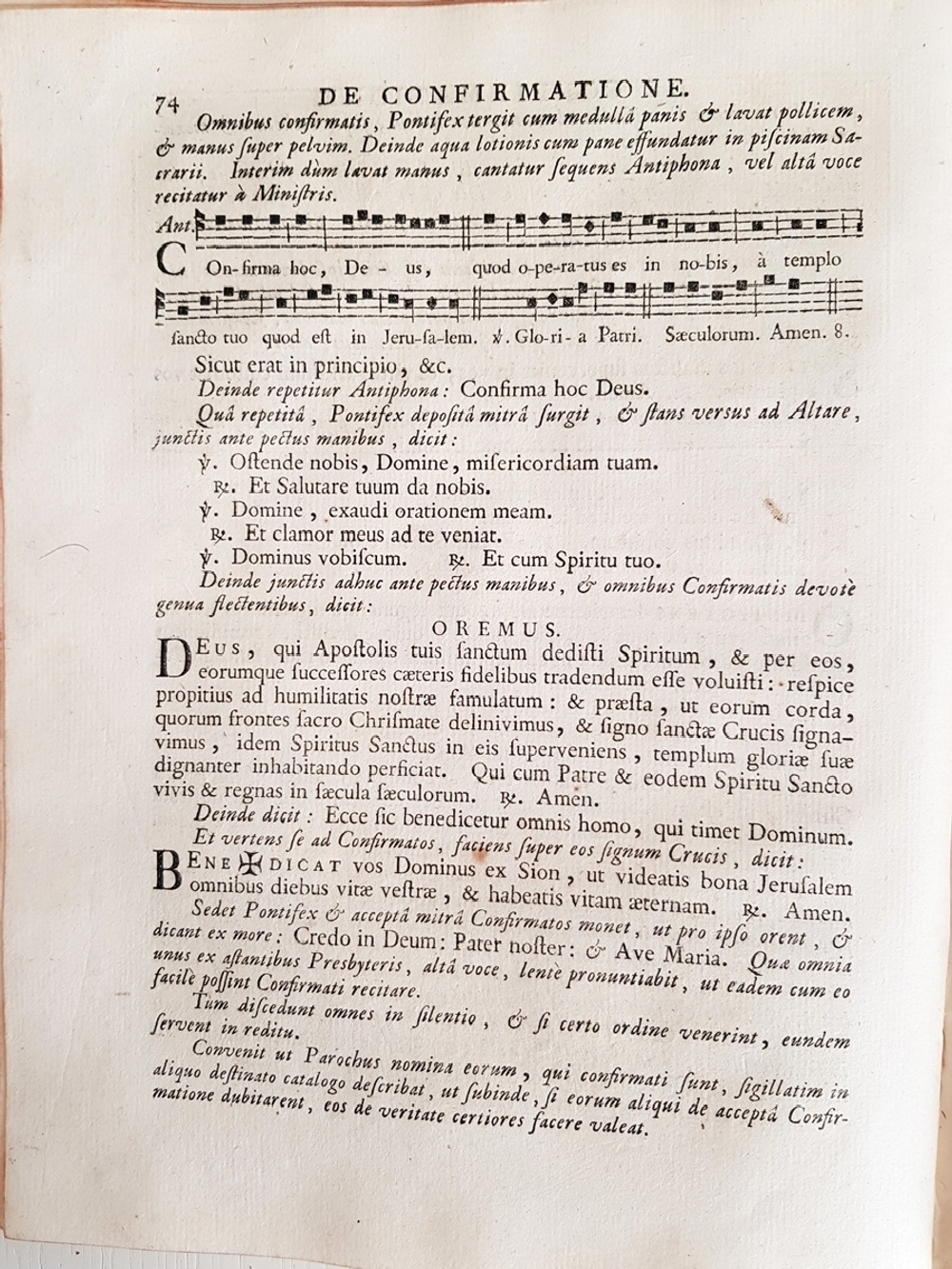 "Rituale Argentinense. (Аргентинский ритуал)"  1742 г.  Антикварная книга