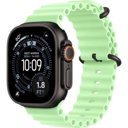 Смарт-часы Apple Watch Ultra 3 49 mm Black Titanium case | ремешок Ocean Band | Neon Green