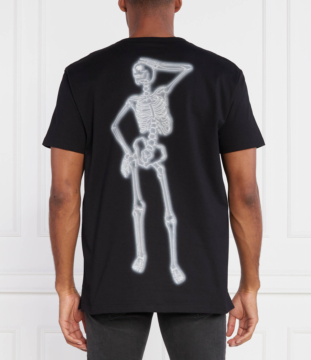 Футболка NEON SKEL Alexander McQueen - черный(750656 QVZ07)