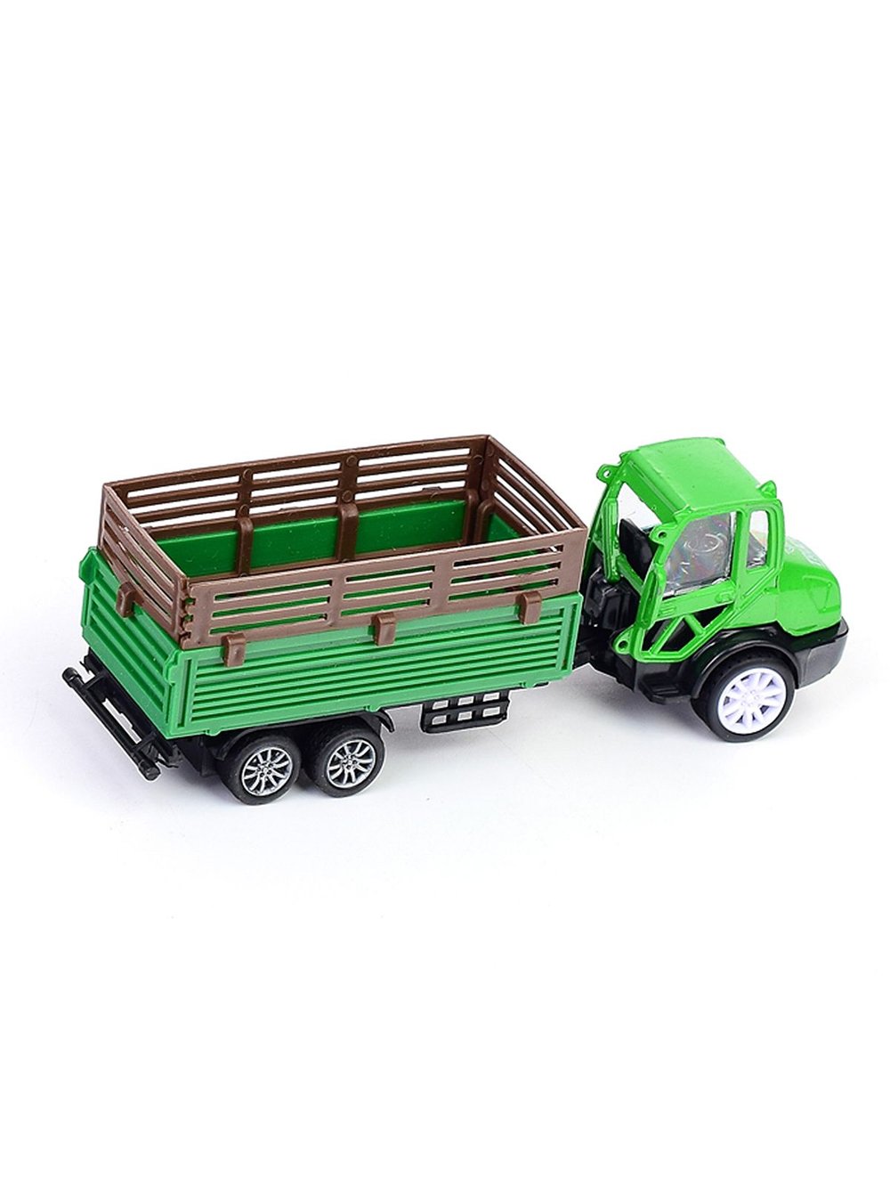Игровой набор Трактор с тележкой и животным (600C-6)