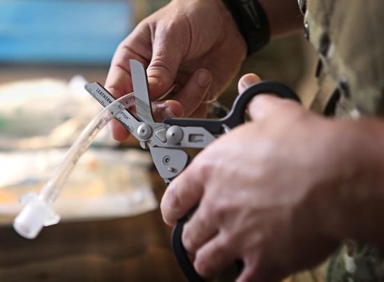 Ножницы-мультитул Leatherman Мод. RAPTOR RESCUE BLACK (чехол: полимер UTILITY) 6 инструментов