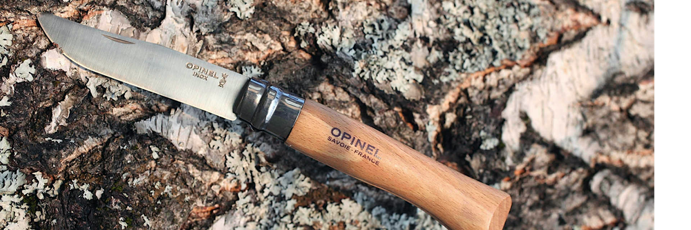 Нож складной Opinel №08 Нерж. Бук 123080