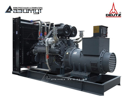 Дизельный генератор Азимут АД-500С-Т400-2РМ6C Deutz с автозапуском