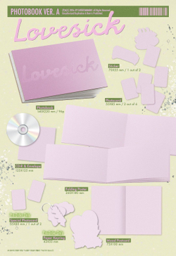 (ПРЕДЗАКАЗ) Альбом CHAERYEONG - LOVESICK 1st Mini Album PHOTOBOOK RANDOM Version