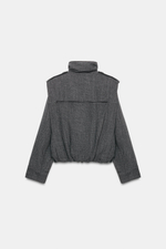 КУРТКА С ПОГОНАМИ И БОКОВОЙ МОЛНИЕЙ — ZW COLLECTION — ZARA