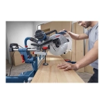 Торцовочная пила GCM 340-305 D BOSCH 0601B60000