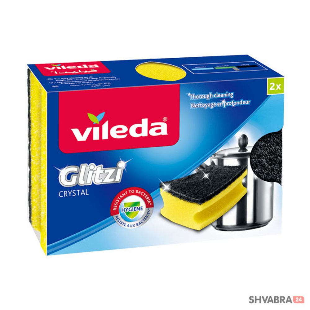 Губка Vileda Глянец Crystal (2 шт)