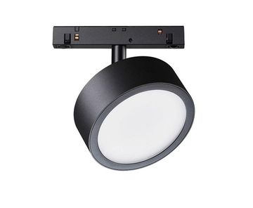 Трековый магнитный светодиодный светильник TR040-4-18W3K-DS чёрный 3000-6000K 18Вт 120° Dim Smart Rado Exility Maytoni