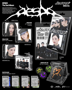 Альбом aespa - LEMONADE 2nd Album SMini 4 Version SET