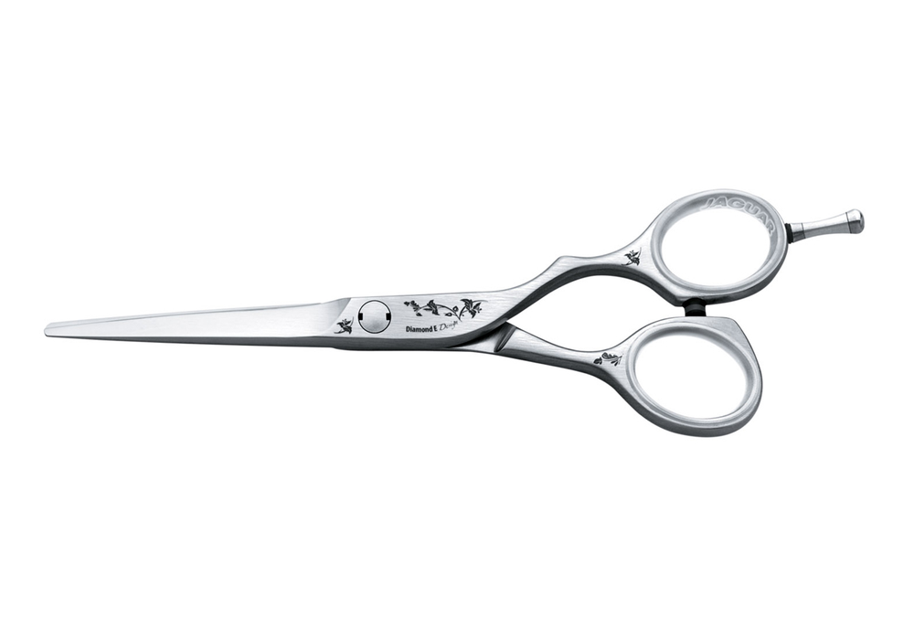 Ножницы прямые Jaguar Gold Line Diamond Design 5.0" - 2