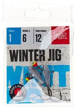 Мормышки свинц. Lucky John WINTER JIG Jig 06,0г кр.01, 2шт