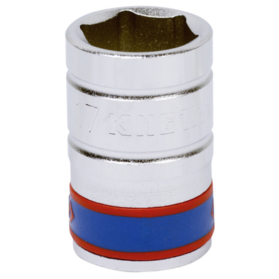 KING TONY (433517M) Головка торцевая стандартная шестигранная 1/2", 17 мм