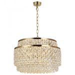 Подвесная люстра Newport TIFFANY 8530/60 C gold polished