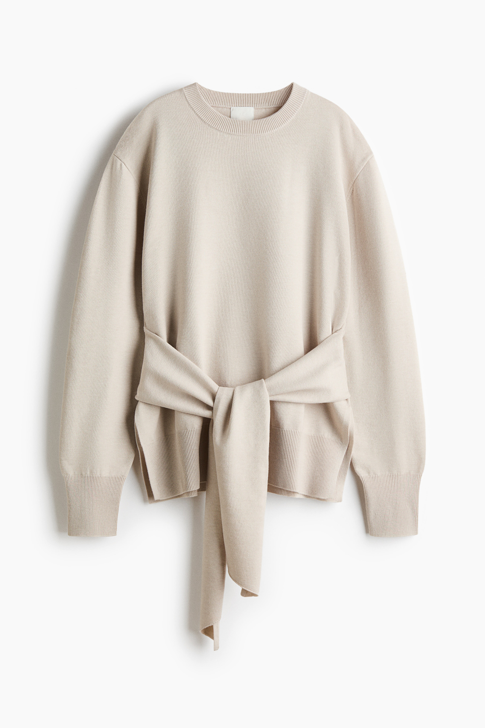 Свитер со шнуровкой — длинная модель - H&M