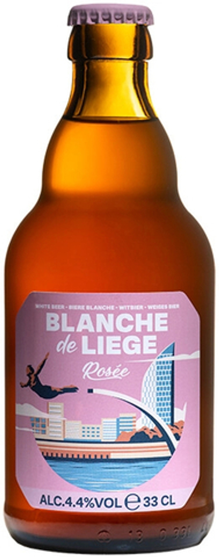 Пиво Абей дю Валь-Дьё Бланш де Льеж Розе / Abbaye du Val-Dieu Blanche de Liege Rosee 0.33 - стекло