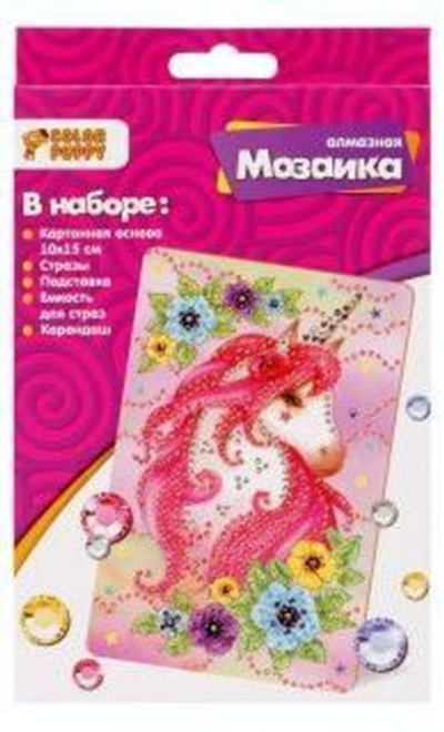 Алмазная мозаика "Единорог" 95416