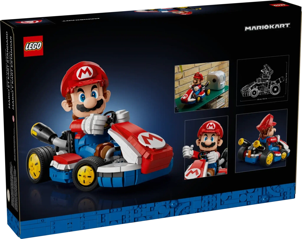 Конструктор LEGO Super Mario 72037 Mario Kart – Марио и Стандартный Картинг