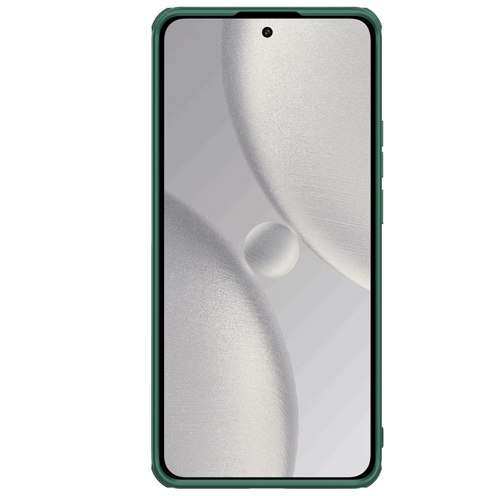 Усиленный защитный чехол зеленого цвета (Dark Green) от Nillkin для Xiaomi 15 Ultra, серия Super Frosted Shield Pro