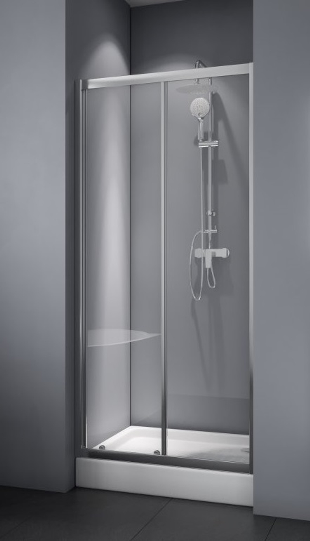 Дверь в проём BelBagno DUE-BF-1-120-C-Cr