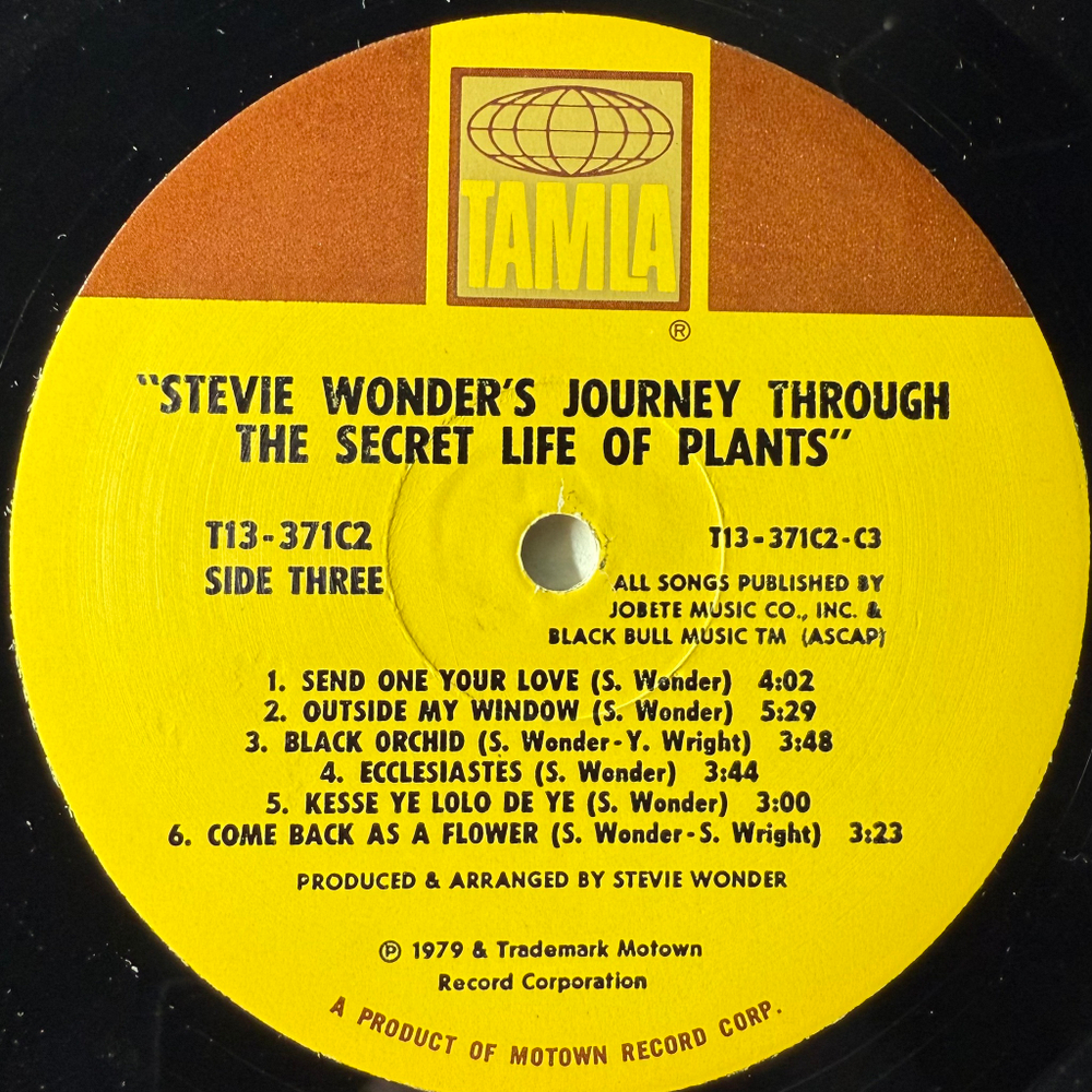 Stevie Wonder ‎– Journey Through The Secret Life Of Plants 2LP (США 1979г.)