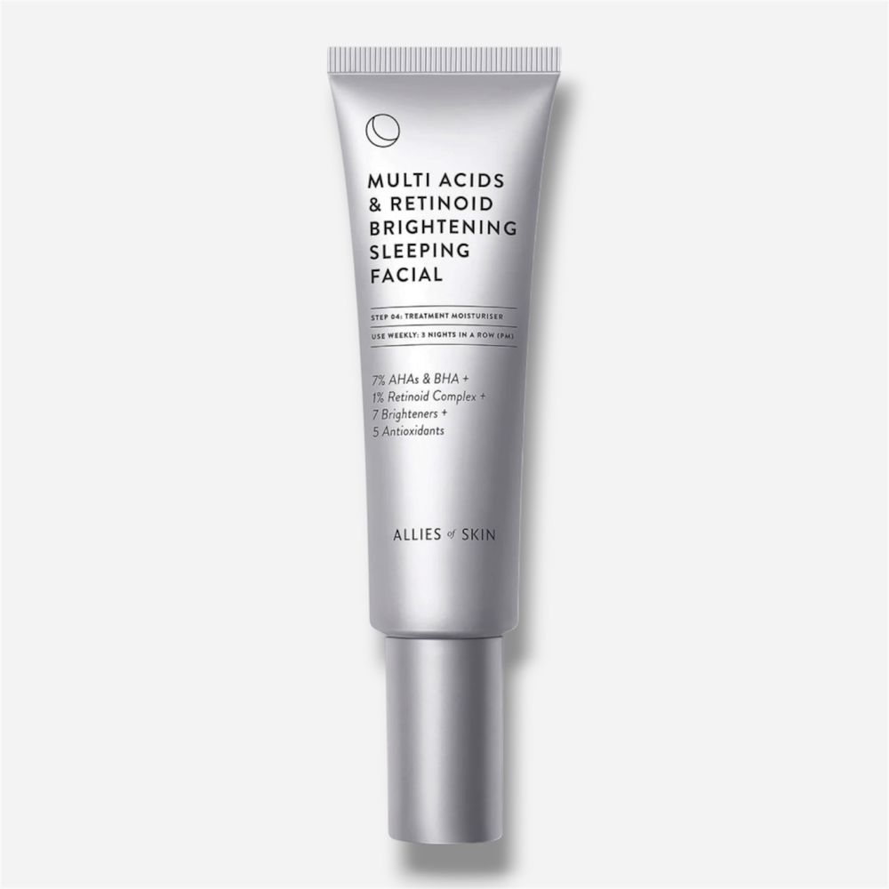 ALLIAS OF SKIN    НОЧНОЙ РЕТИНОЕВЫЙ ПИЛИНГ    Multi Acids &amp; Retinoid Brightening Sleeping Facial