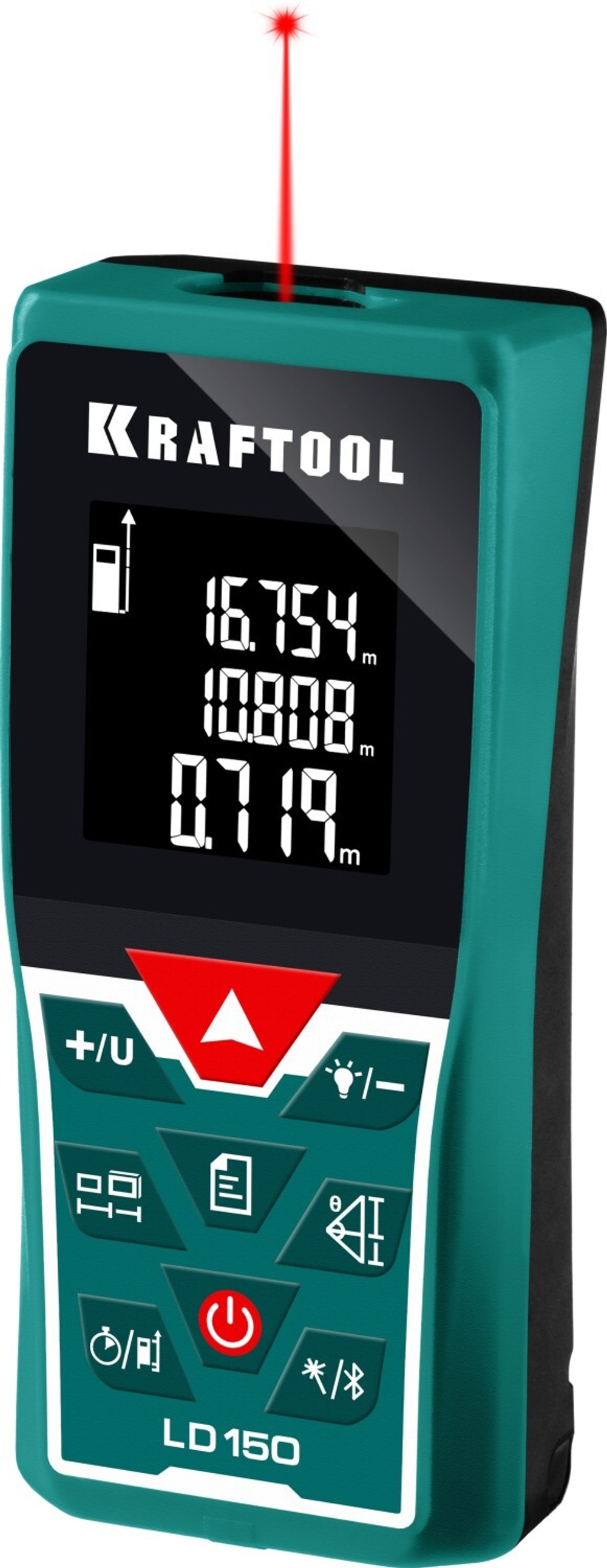 KRAFTOOL LD-150, 5 см - 150 м, лазерный дальномер (34767)