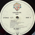 Van Halen ‎– 1984 (Скандинавия 1984г.)