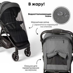 Прогулочная коляска BubaGO Bass Light